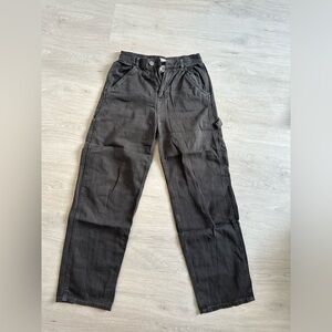 Charcoal cargo pants